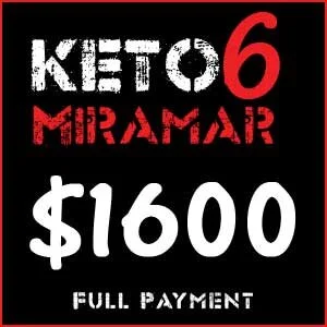 KETO 6 Miramar (Full price)