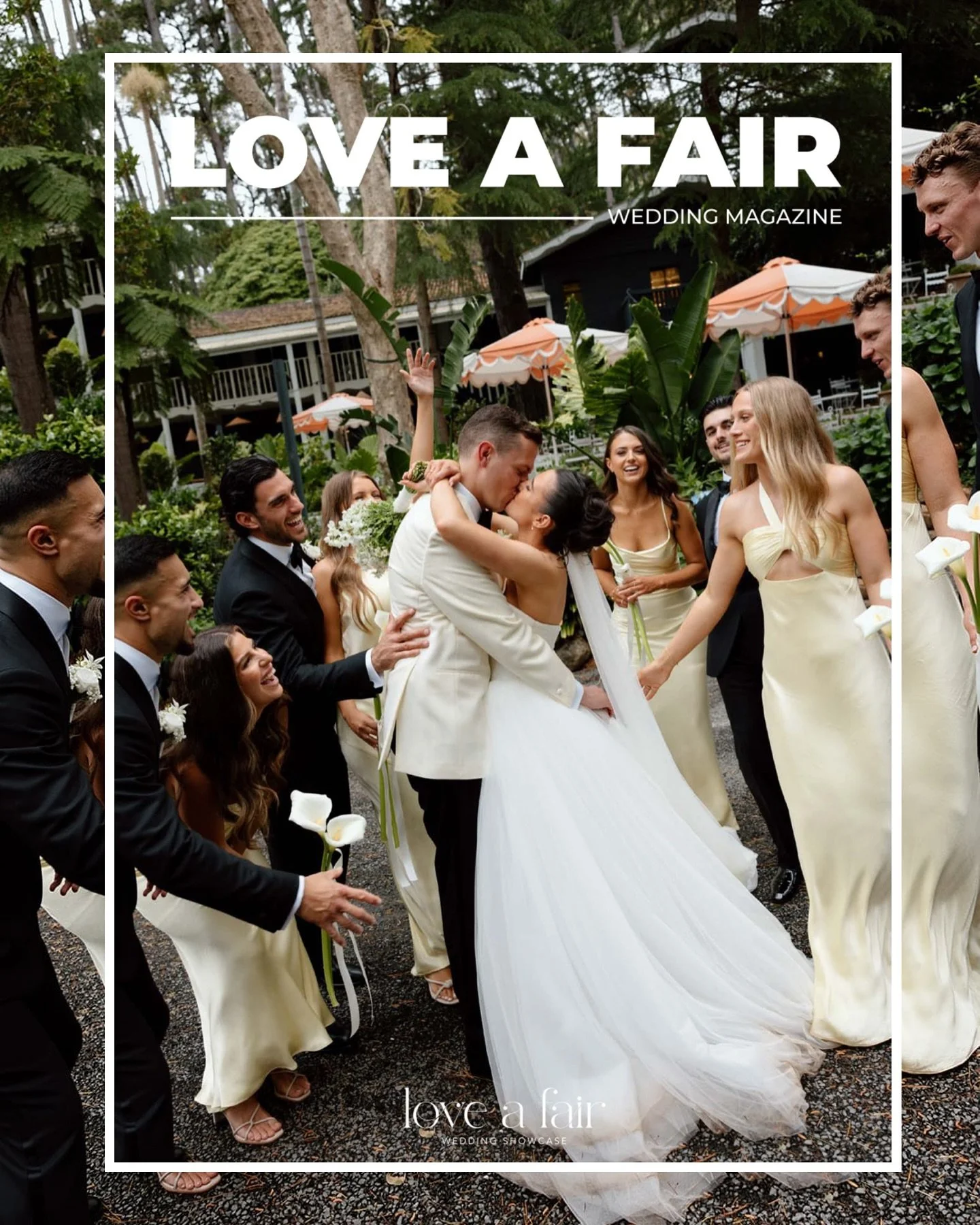 The cover choice wasn&rsquo;t easy&hellip; but this shot stopped us in our tracks. Captured by @mattashton_photo at @thelodgejamberoo this fun group moment summed up everything we adore about South Coast weddings! 

We couldn&rsquo;t resist sharing m
