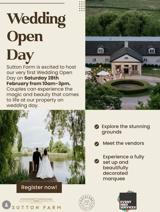 Sutton Farm Wedding Open Day