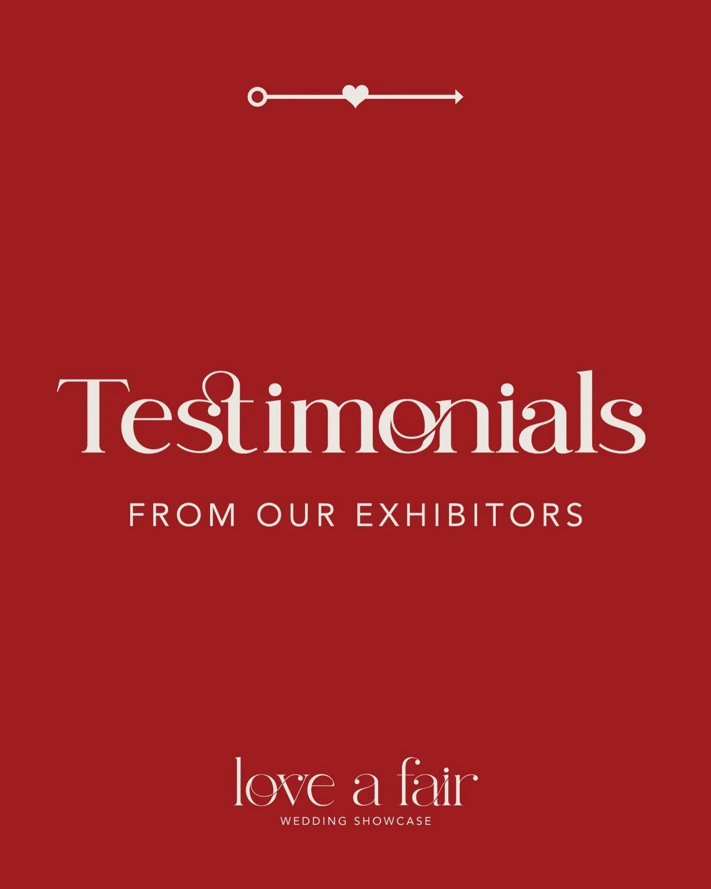 Reading testimonials like these honestly means the world to us.

They are such a beautiful reminder of why we do what we do &ndash; creating a space where vendors feel supported, connected and genuinely part of something bigger than just a &ldquo;wed