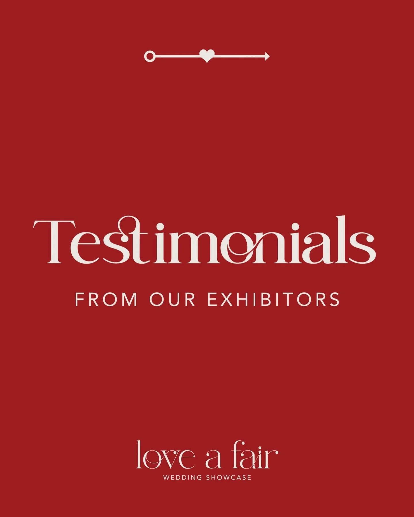 Reading testimonials like these honestly means the world to us.

They are such a beautiful reminder of why we do what we do &ndash; creating a space where vendors feel supported, connected and genuinely part of something bigger than just a &ldquo;wed