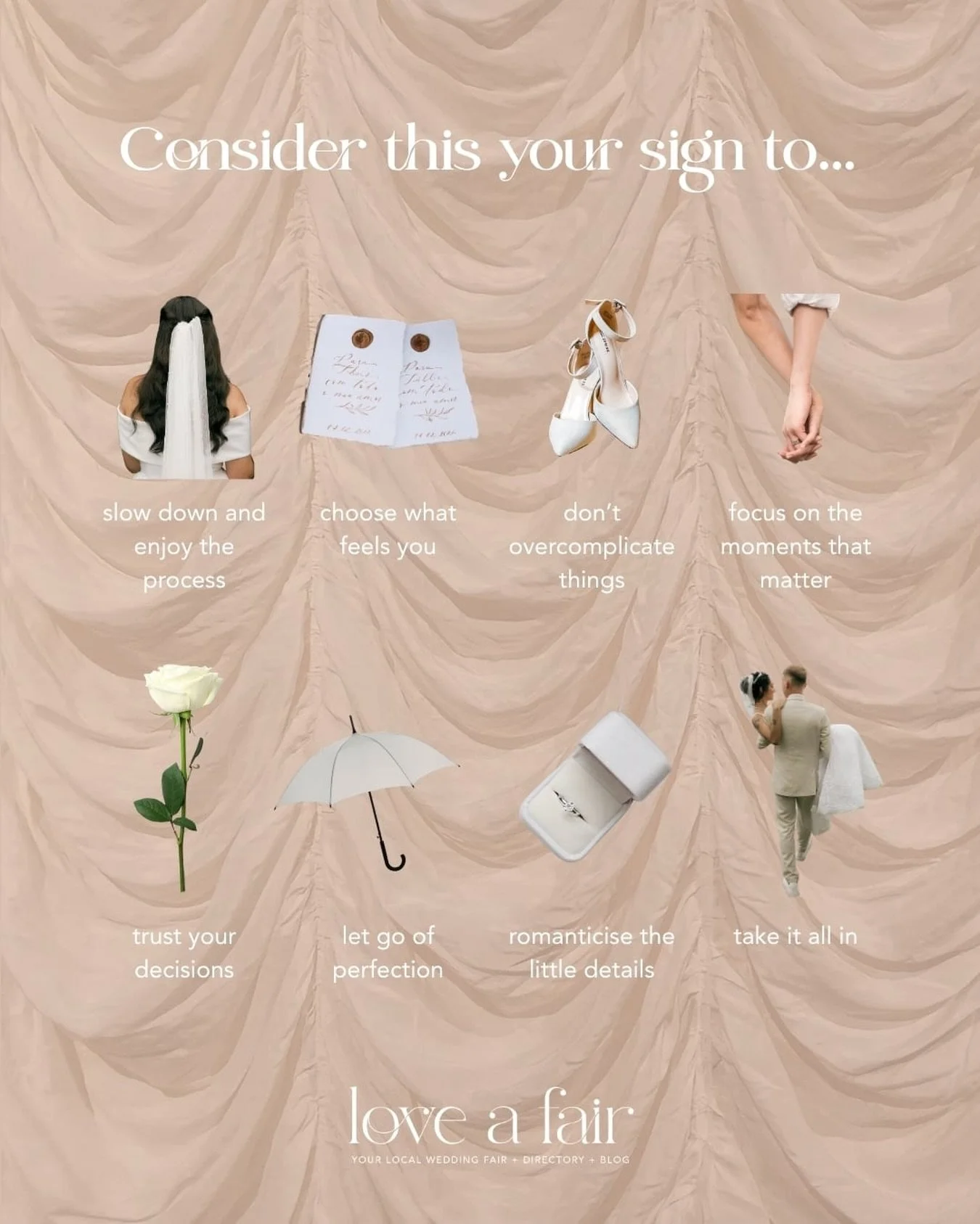 A little reminder for anyone planning a wedding &hearts;️