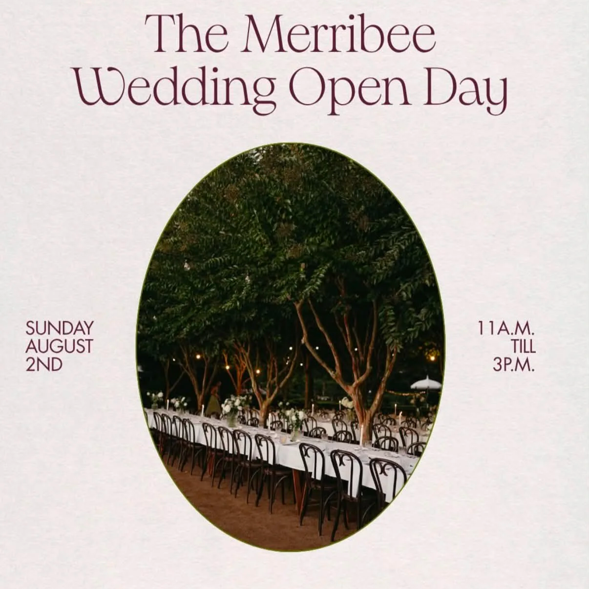 The Merribee Wedding Open Day