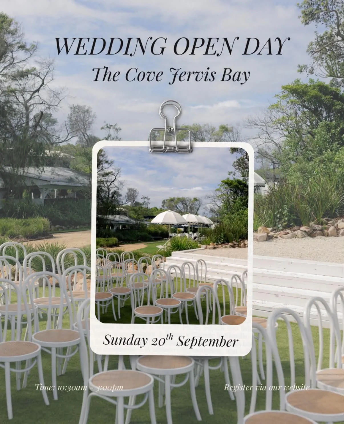 The Cove Wedding Open Day