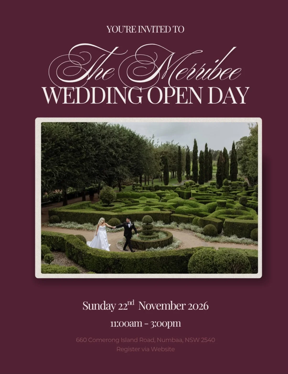 The Merribee Wedding Open Day