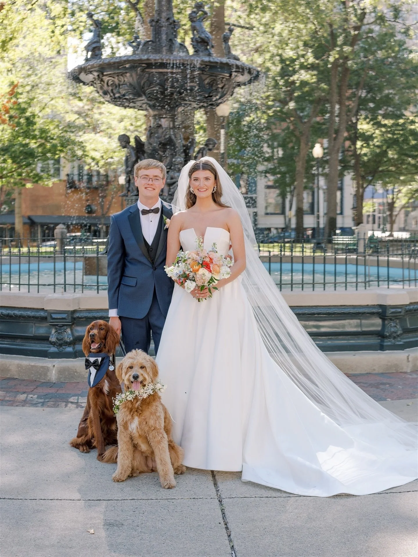 This past Saturday was such a joy celebrating Mallory &amp; Jordan&rsquo;s beautiful Fall wedding! 🍂🤍 Mallory holds such a special place in my heart &mdash; she&rsquo;s Madison&rsquo;s sister, one of my past brides &mdash; and being invited back to