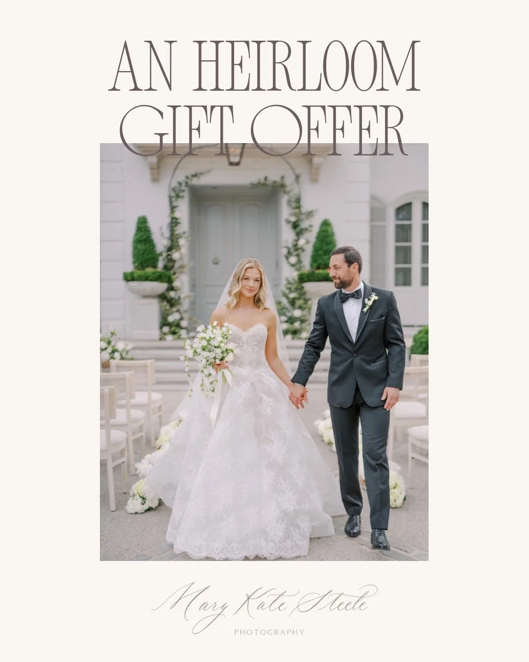 For the engaged couple who believes a moment becomes more meaningful when it&rsquo;s preserved with intention and held close for years to come, this is my holiday gift to you.🎄

In celebration of the season, I&rsquo;m offering a bespoke heirloom alb