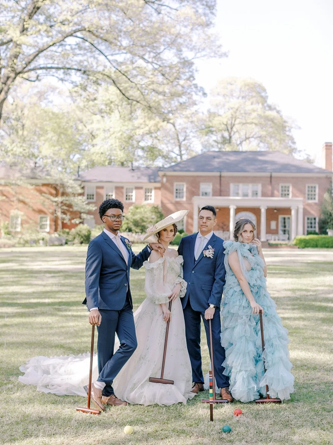 Dearest Gentle Reader,

It is with the greatest pleasure that we report the social event of the season&mdash;an afternoon affair most enchanting, where fashion, romance, and genteel sport convered in the springtime splendor of the Dixon Gallery &amp;