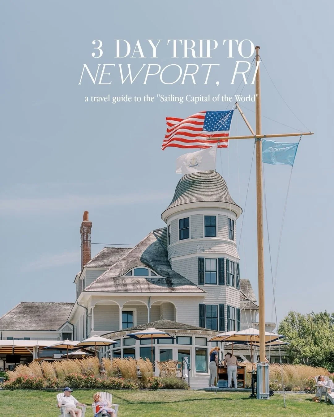Travel Guide to Newport, RI⛵️

Newport is one of my favorite places to escape for a long weekend, to slow down, breathe deeply, enjoy the salt air, indulge in incredible food, and savor the simple beauty of coastal New England.

Of all the New Englan