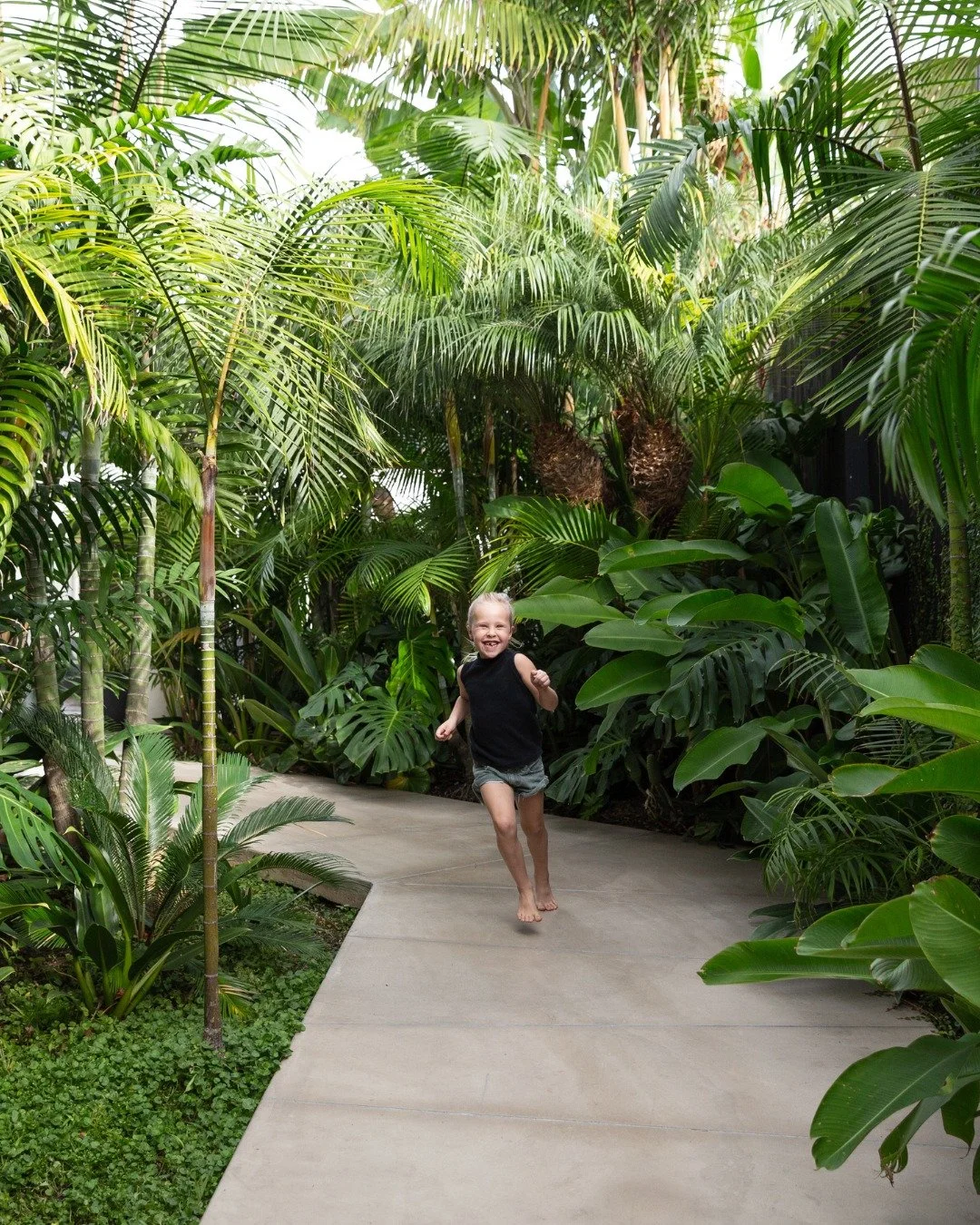 The original entrance was firmly stuck in the 90s. It deserved something really special, something that naturally reveals what's ahead for the home itself.

My vision for this renovation was to create an inner-city oasis, an immersive jungle. You&rsq