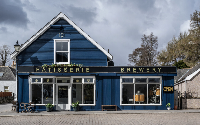 Image of the Hazelnut Pâtisserie in Braemar, Scotland
