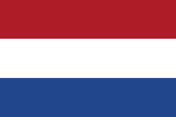 Horizontal stripes of red, white, and blue colors.