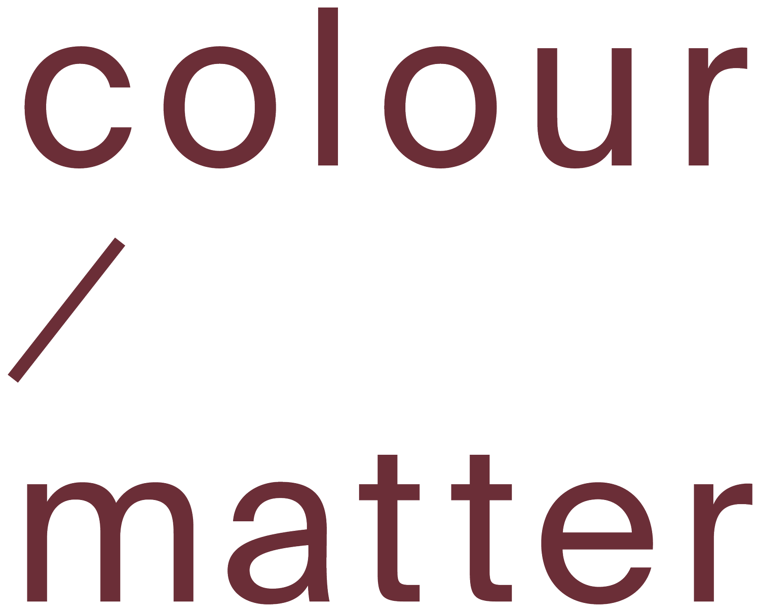 Colour/Matter