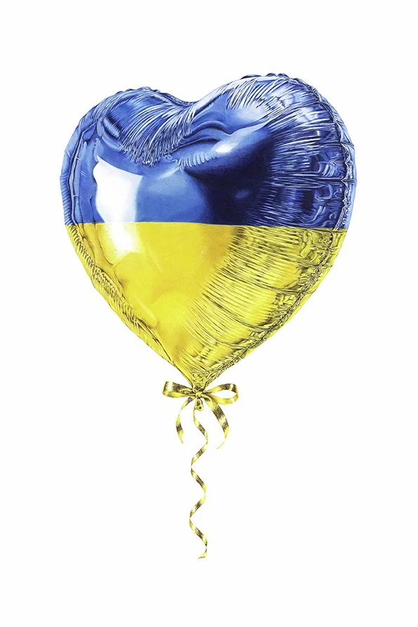 'Spirit of Ukraine' - 2026 - $3,000 - Colour Pencil Drawing [70cm x 100cm H]