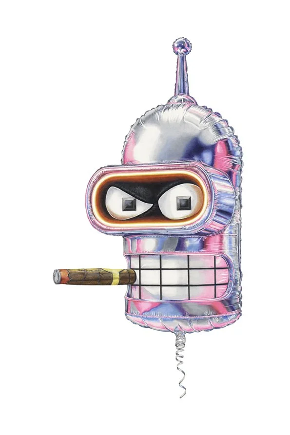 'Disco Bender'  -  2026  -  $2.000 - Colour Pencil Drawing  [700mm x 1,000mm]