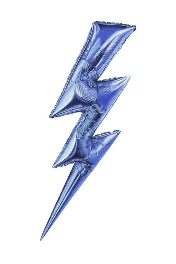 'FLASHER'  -  2025  -  $1,500 - Colour Pencil Drawing A1 [594mm x 841mm]