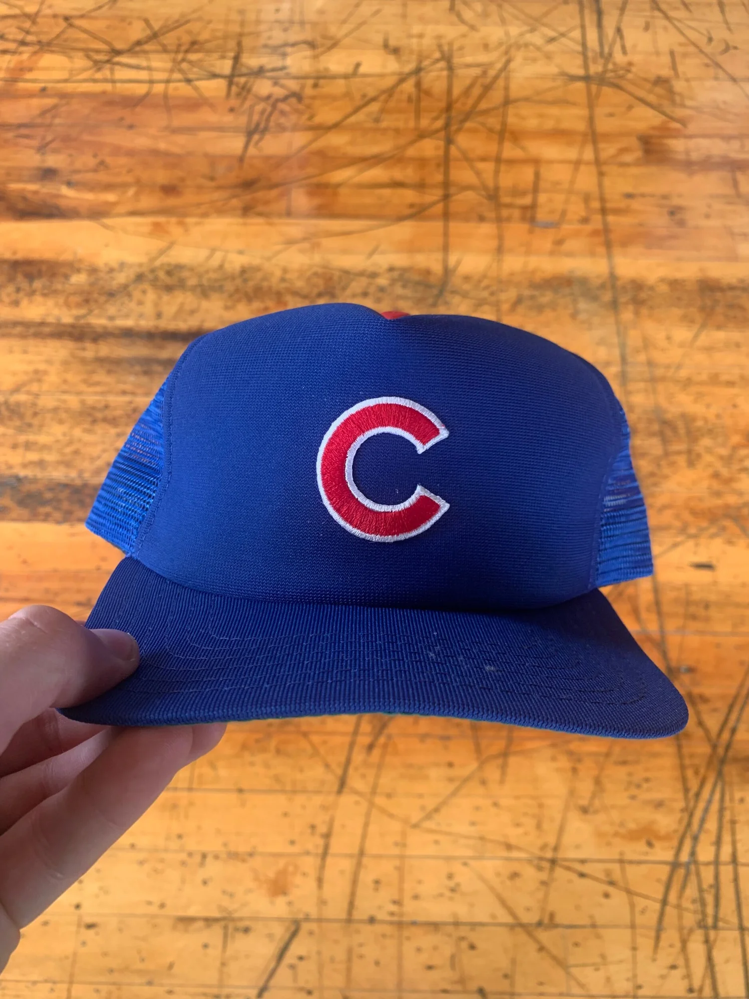 80s Chicago Cubs Trucker Hat — Nothing New