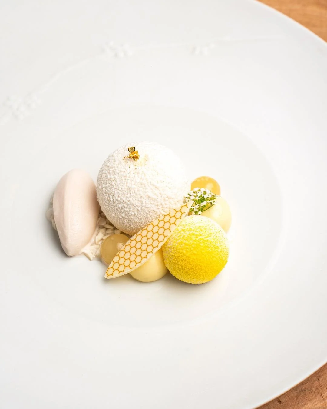 Another moment for HONEY milk, yuzu 

Perfectly paired with Icewine, Ontario.