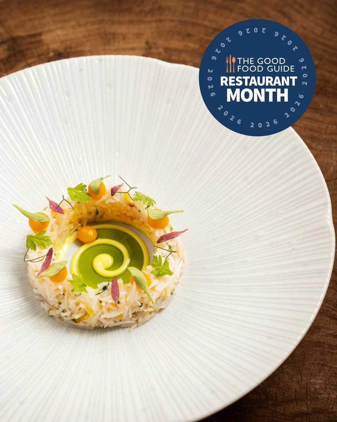 This winter, &Agrave;cl&egrave;af joins The @goodfoodguideuk Restaurant Month 2026 ✨

Enjoy our iconic tasting menu at a preferential &pound;160 per person (usually &pound;180), available from 13th January to 13th February.

T&amp;C's apply. Minimum 