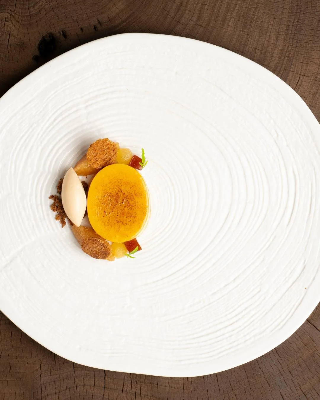 DUCK EGG quince, nutmeg

Our iconic final course, reinvented by the season.

Perfectly paired with Marsanne, Nagambie Lakes.

Book a table via the link in bio.