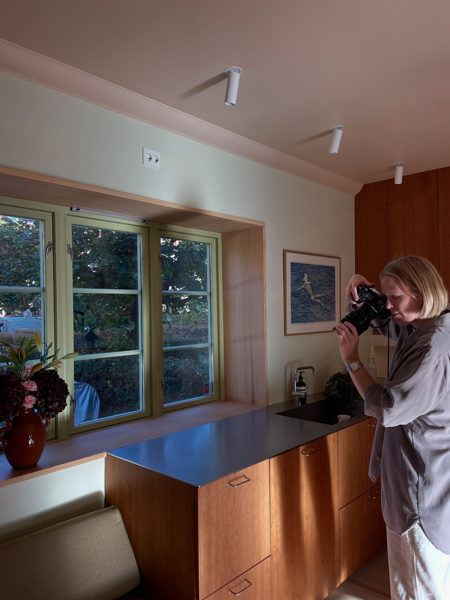 Sniktitt fra fotoshoot med @annevaleur