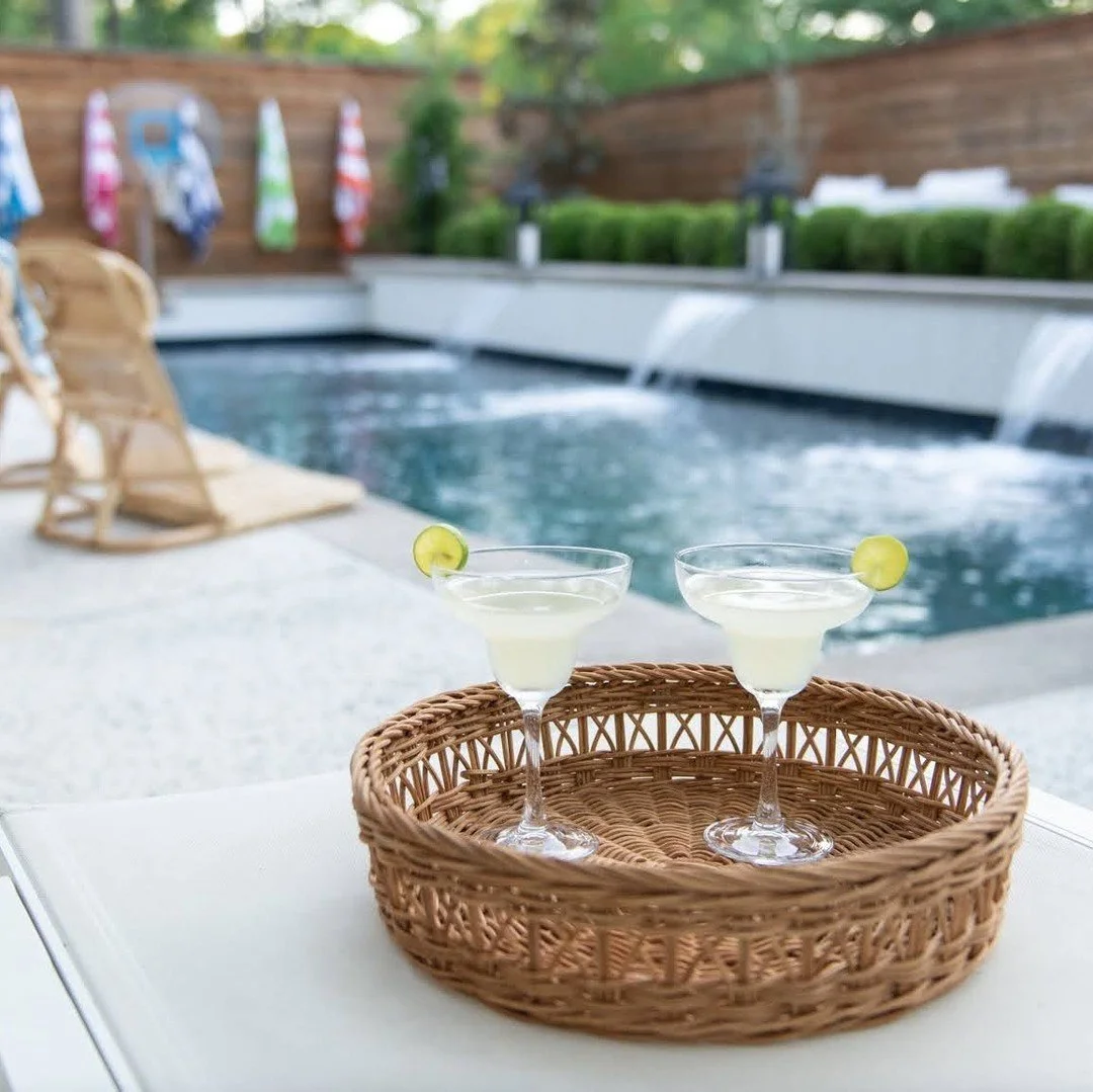The only way to enjoy a summer afternoon outdoors in Texas!⁣
⁣
Design @parsonsid⁣
⁣
#atxdesigner #austininteriordesigner #austininteriors #austininteriordesign #pooldesign