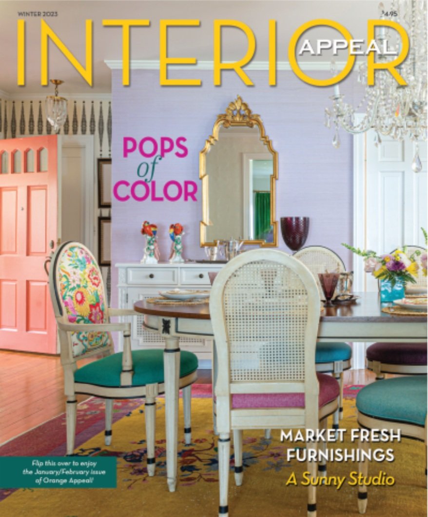 INTERIOR APPEAL MAGAZINE, WINTER 2023 (COVER)