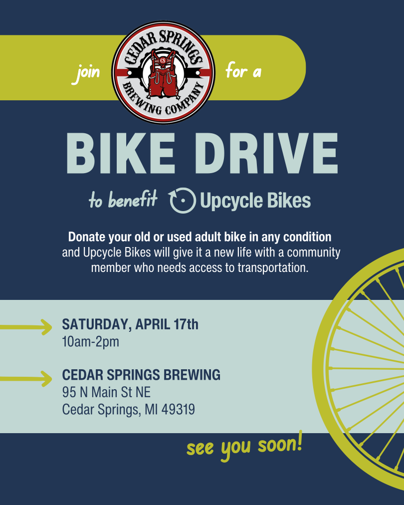 Cedar Springs Brewery - Bike Drive 
