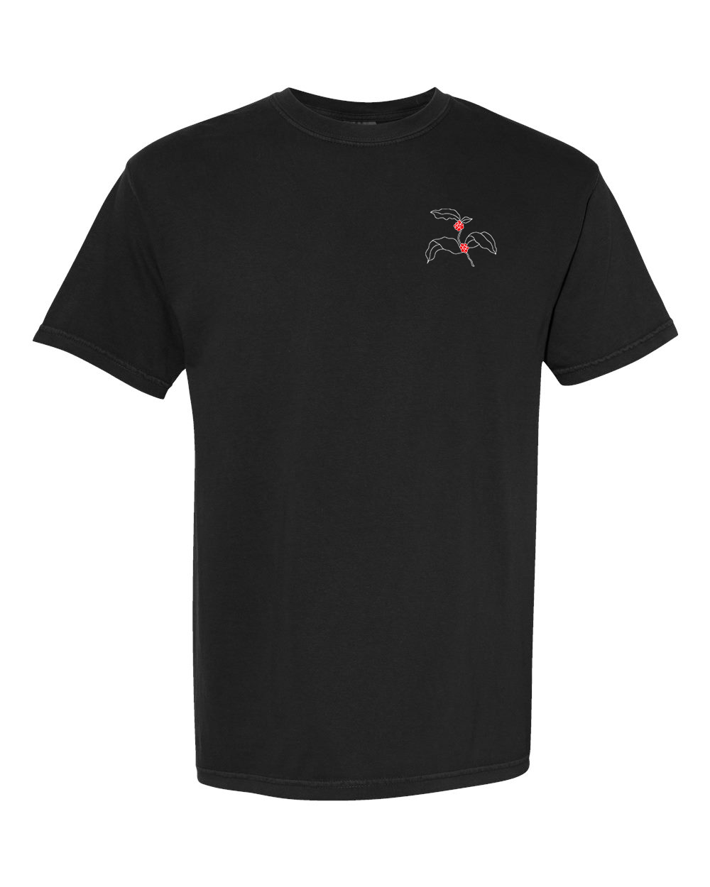 Updated Beard Shirt - Black Front.png