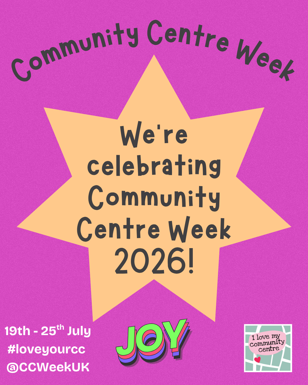 Community Centre Week 2026
