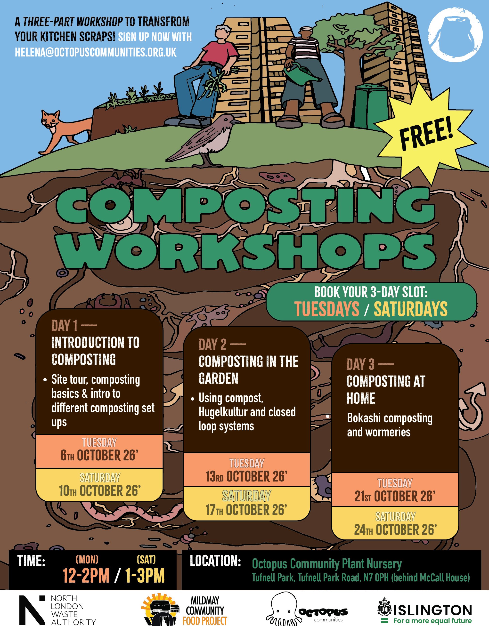 Composting Workshops, coming soon!