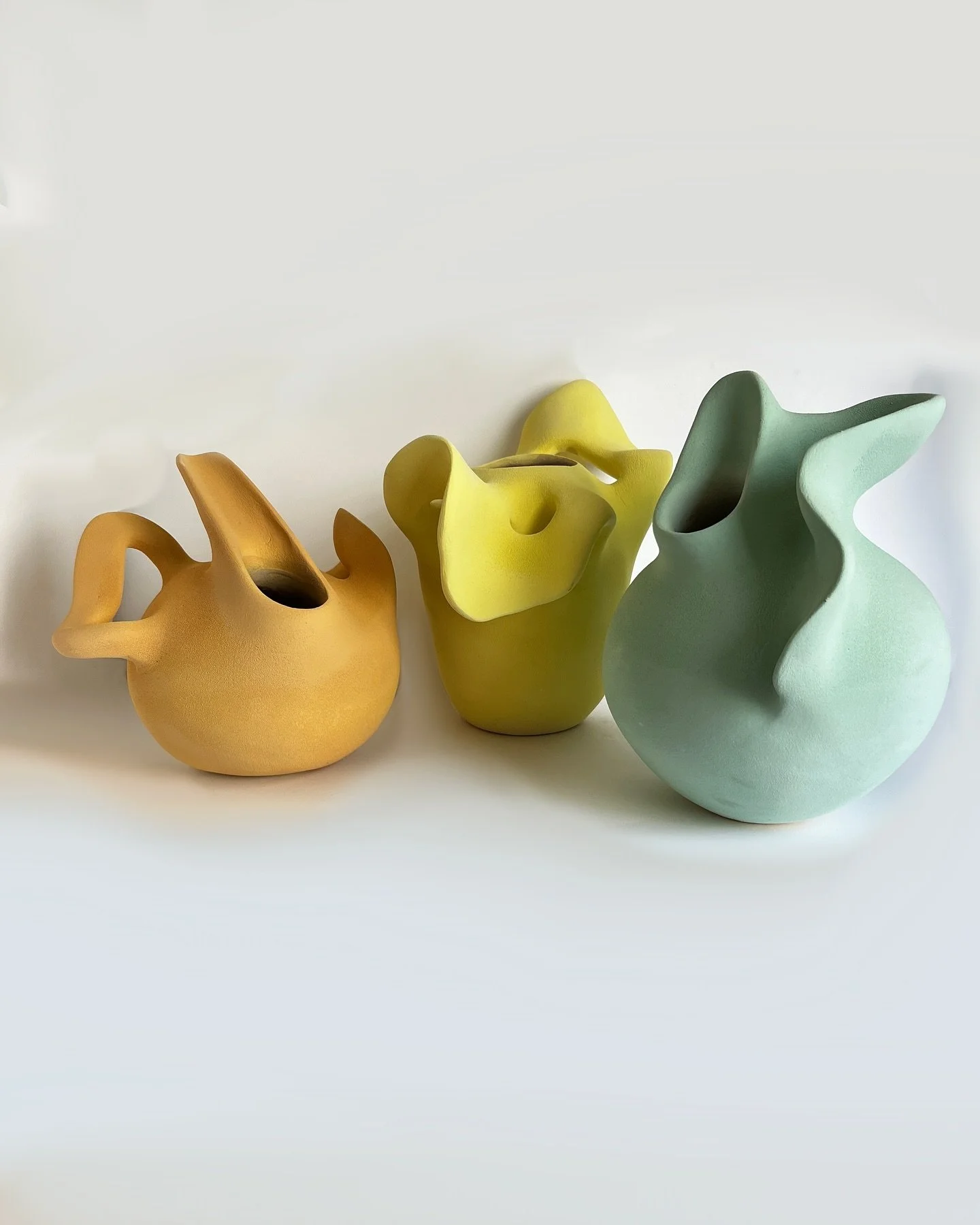 &ldquo;Organic Elegance Collection&rdquo;

#CeramicArt #HandcraftedVases #OrganicDesign #HomeDecor #ArtisanalCraft #InteriorStyling #UniqueVases #ModernArt #DesignInspiration #ArtInYourHome