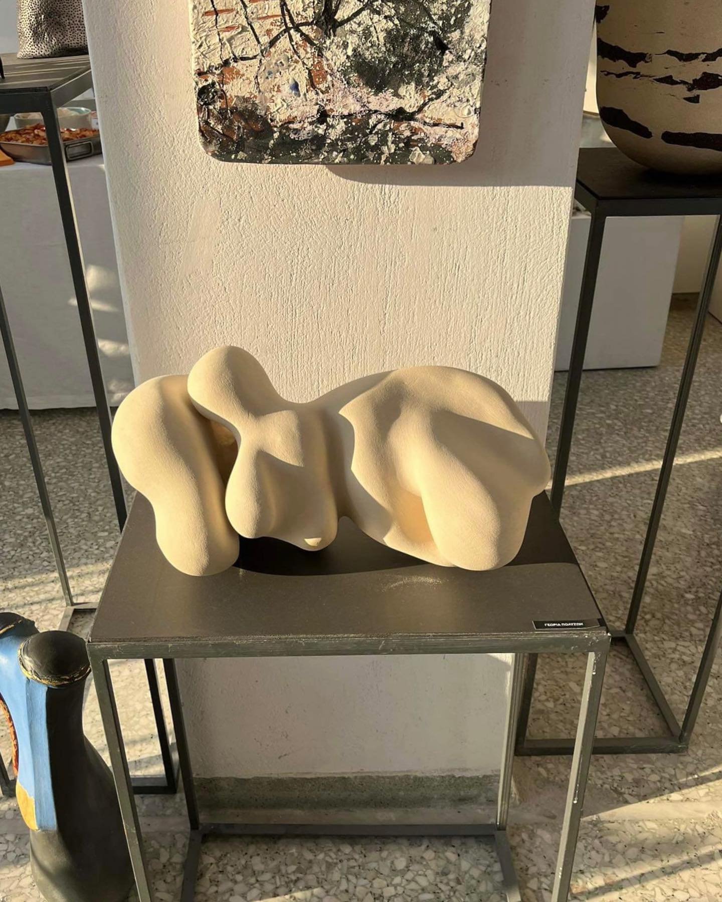 My abstract sculpture @clayformsculpture 

Polychromies - &Pi;&omicron;&lambda;&upsilon;&chi;&rho;&omega;&mu;&iota;&epsilon;&sigmaf; 14-30/6
&Kappa;&epsilon;&rho;&alpha;&mu;&iota;&kappa;&epsilon;́&sigmaf; &Mu;&omicron;&rho;&phi;&epsilon;́&sigmaf; &Ka