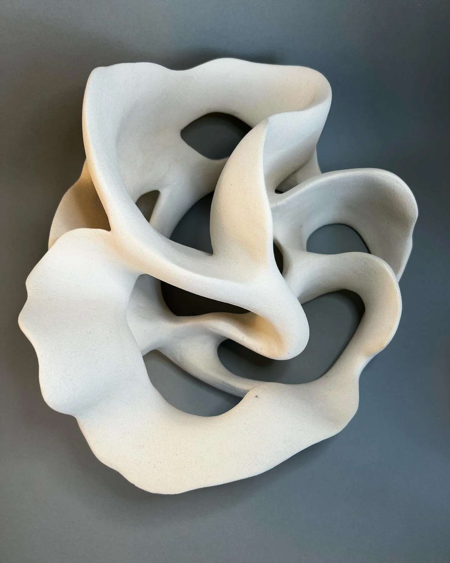 #hightemperatureceramics #clay #modernceramics #whiteclay #abstractceramics #abstractceramicsculpture