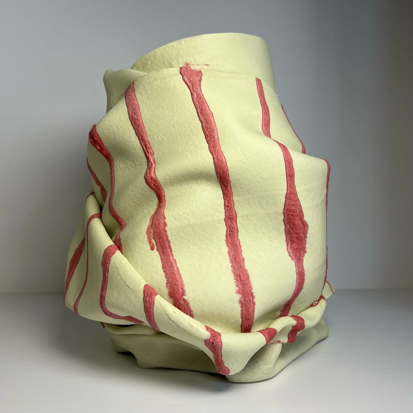 Undulating Lines

This sculptural ceramic vase bends into soft waves, traced by bold red lines that highlight every curve.

#CeramicArt #SculpturalVase #ContemporaryCeramics #HandcraftedDesign #ModernDecor