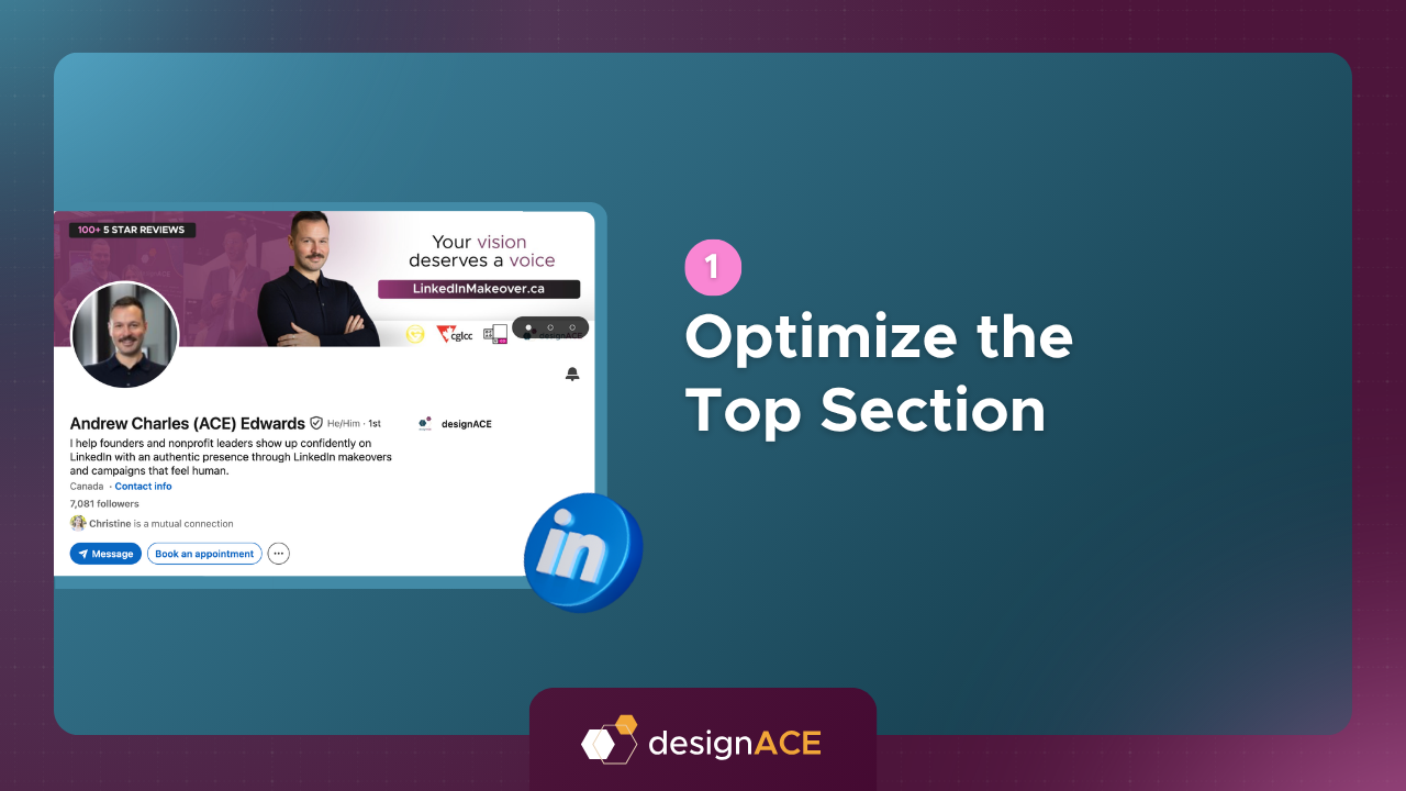 Optimize the Top Section