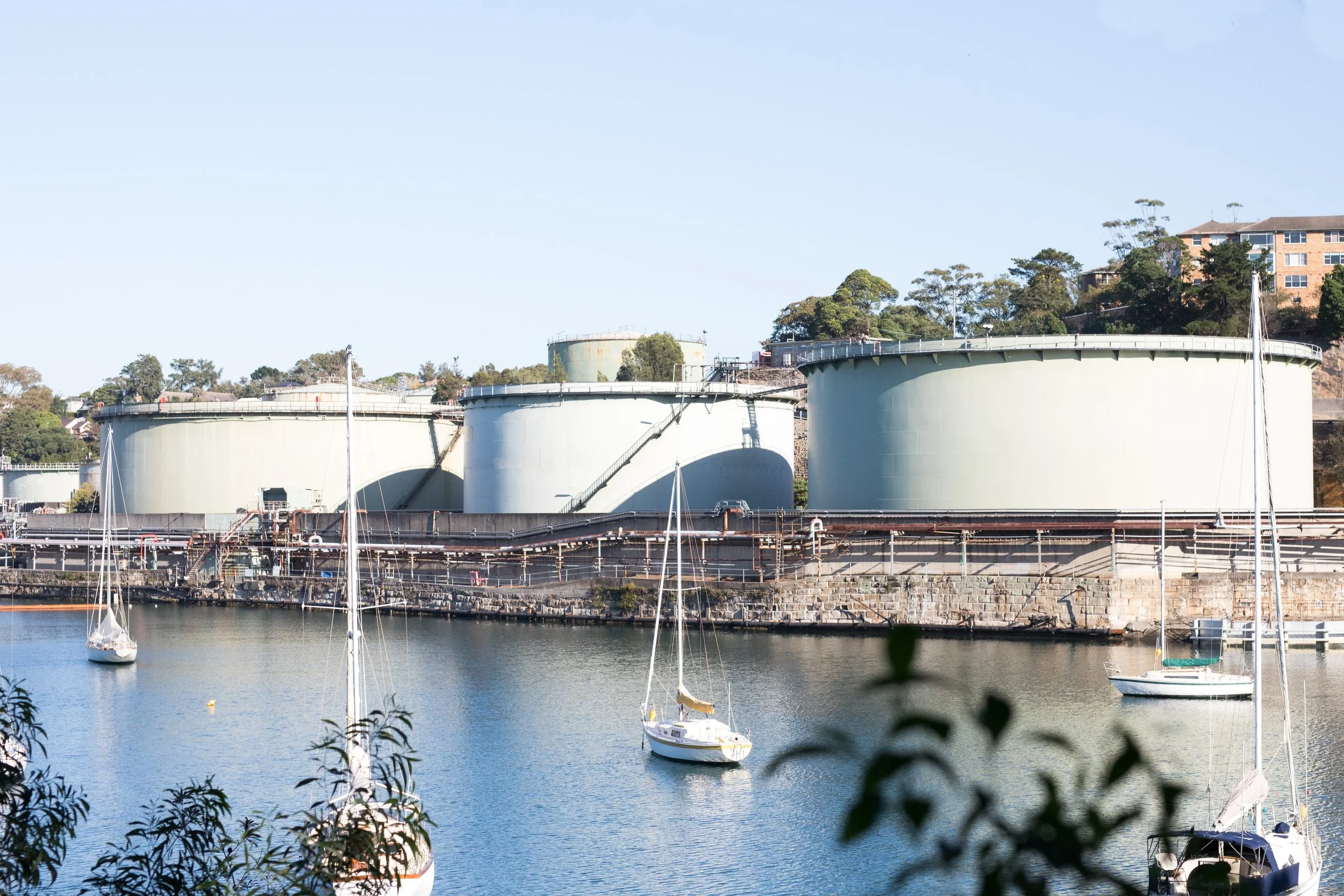 A water treatment plant