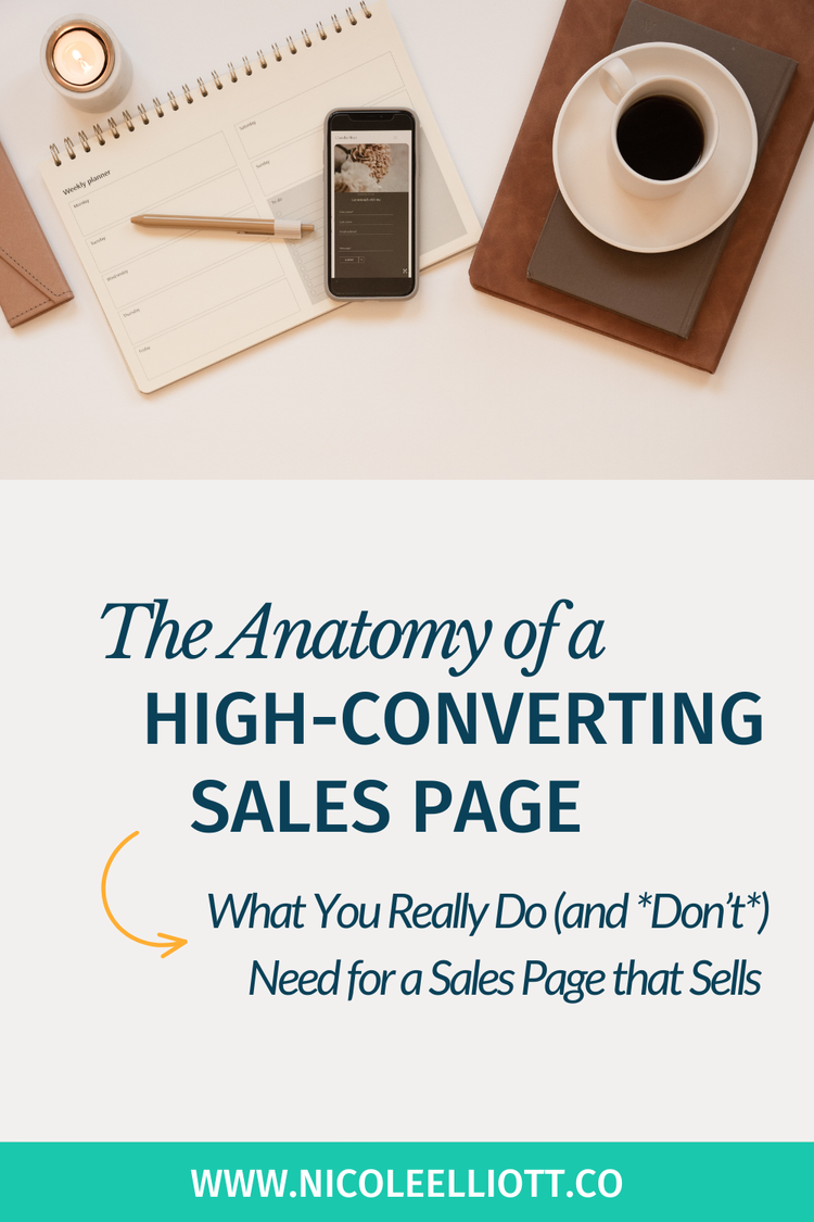 Anatomy of a High-Converting Sales Page | What You *Really* Need for a ...