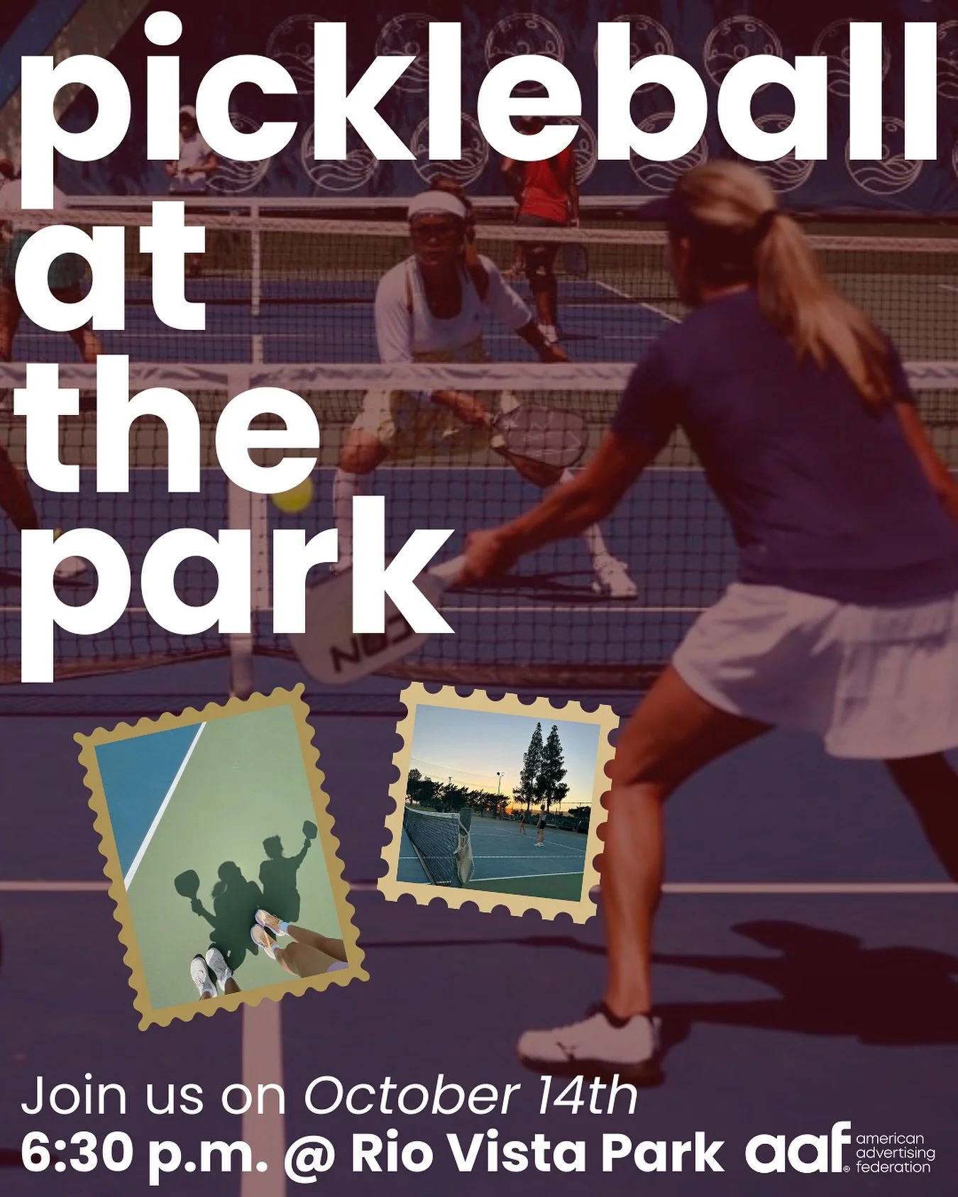 Serving up some fun next week 😎🎾

Join us for Pickleball at the Park! Bring your friends, bring your paddle (if you have one), and let&rsquo;s make it happen 🙌
📍 Rio Vista Park | ⏰ 6:30 PM | 📅 October 14th