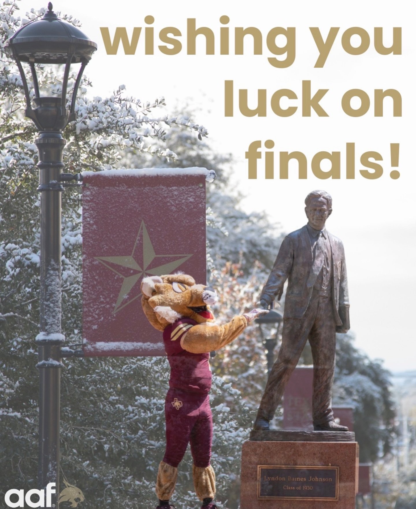 Good luck on finals everyone!!!