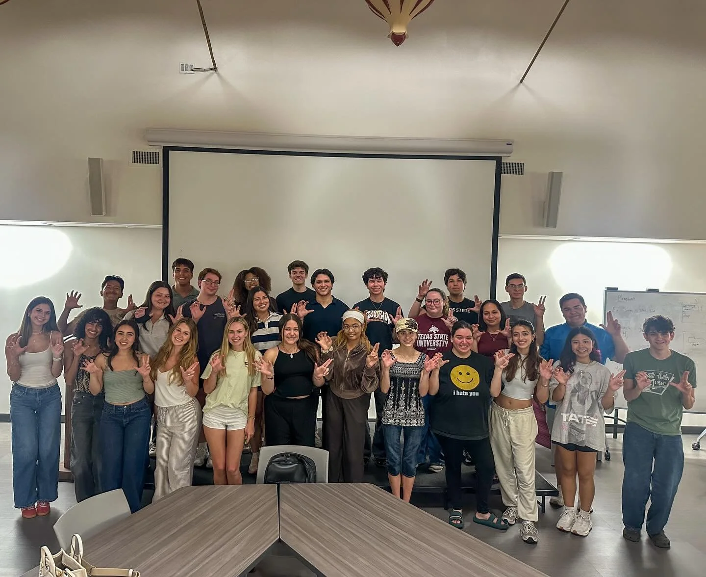 Last week, AAF TXST had the opportunity to hear from Alex Lopez! ✨ Alex, an Account Coordinator at Gravity Global, shared valuable insights from his experience in the industry and gave us a glimpse into what it&rsquo;s really like working in advertis