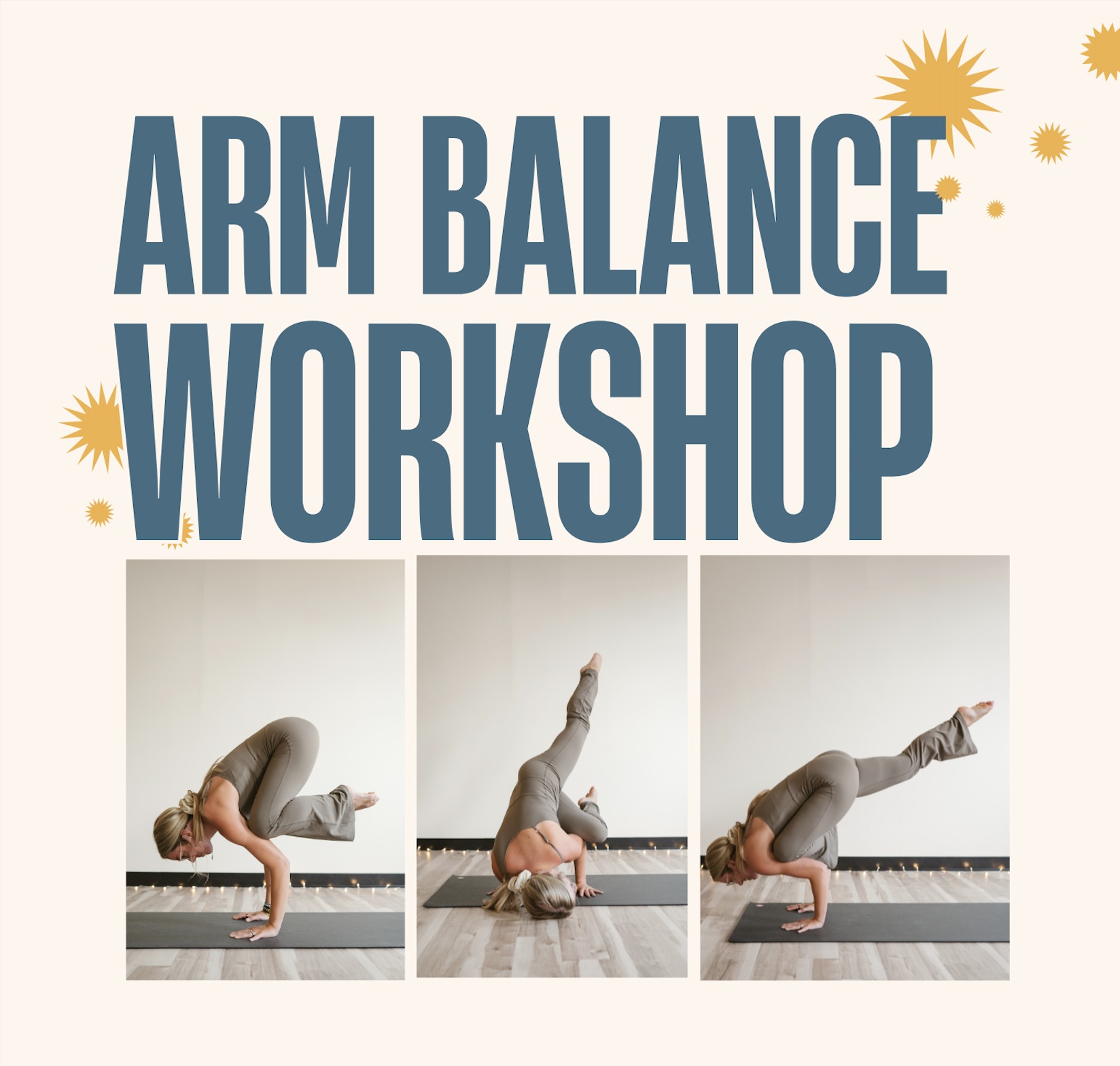 Arm Balance Workshop