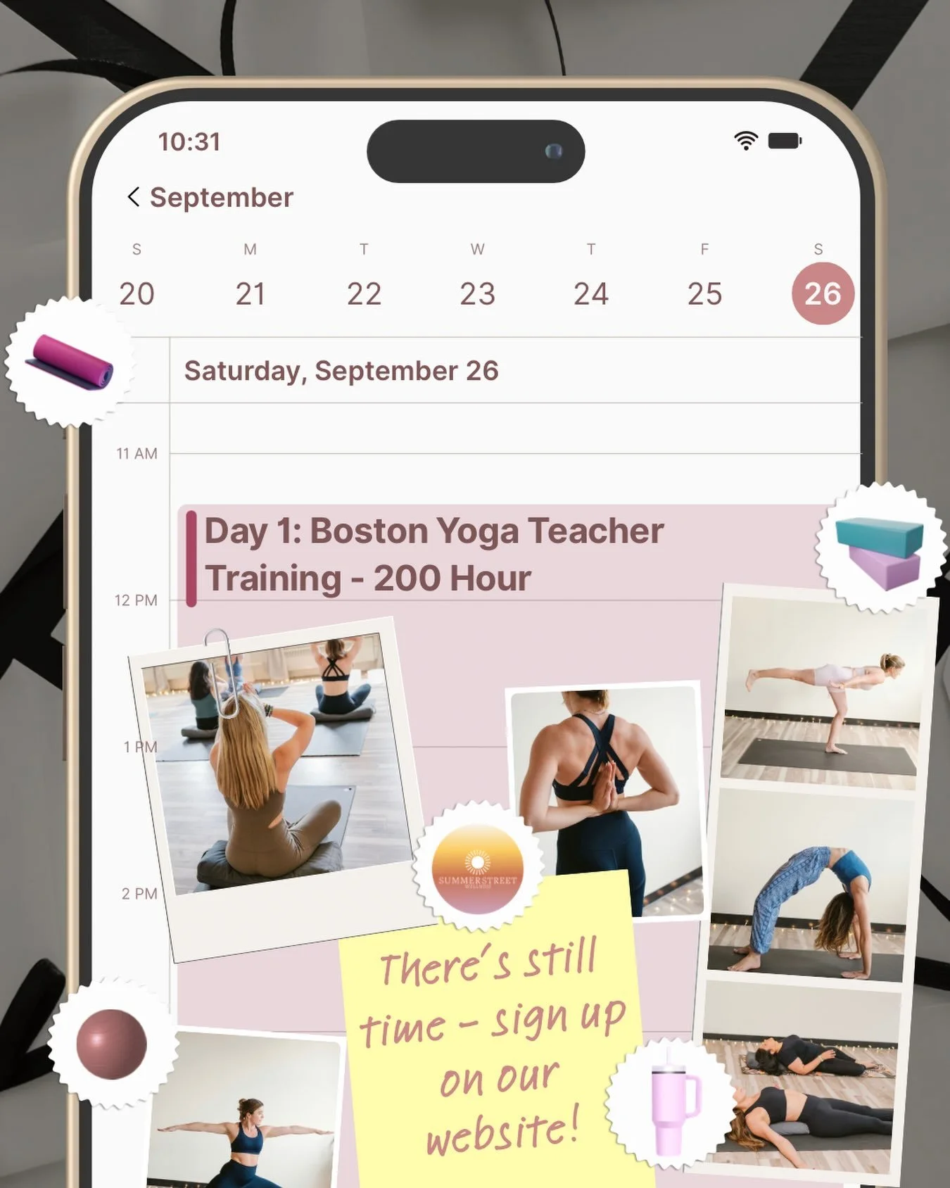 Ready to deepen your practice? 🧘✨

Our 200-Hour Yoga Teacher Training begins September 26, and spots are filling quickly!

Whether your goal is to become a certified yoga teacher or simply deepen your understanding of yoga, this program offers an in