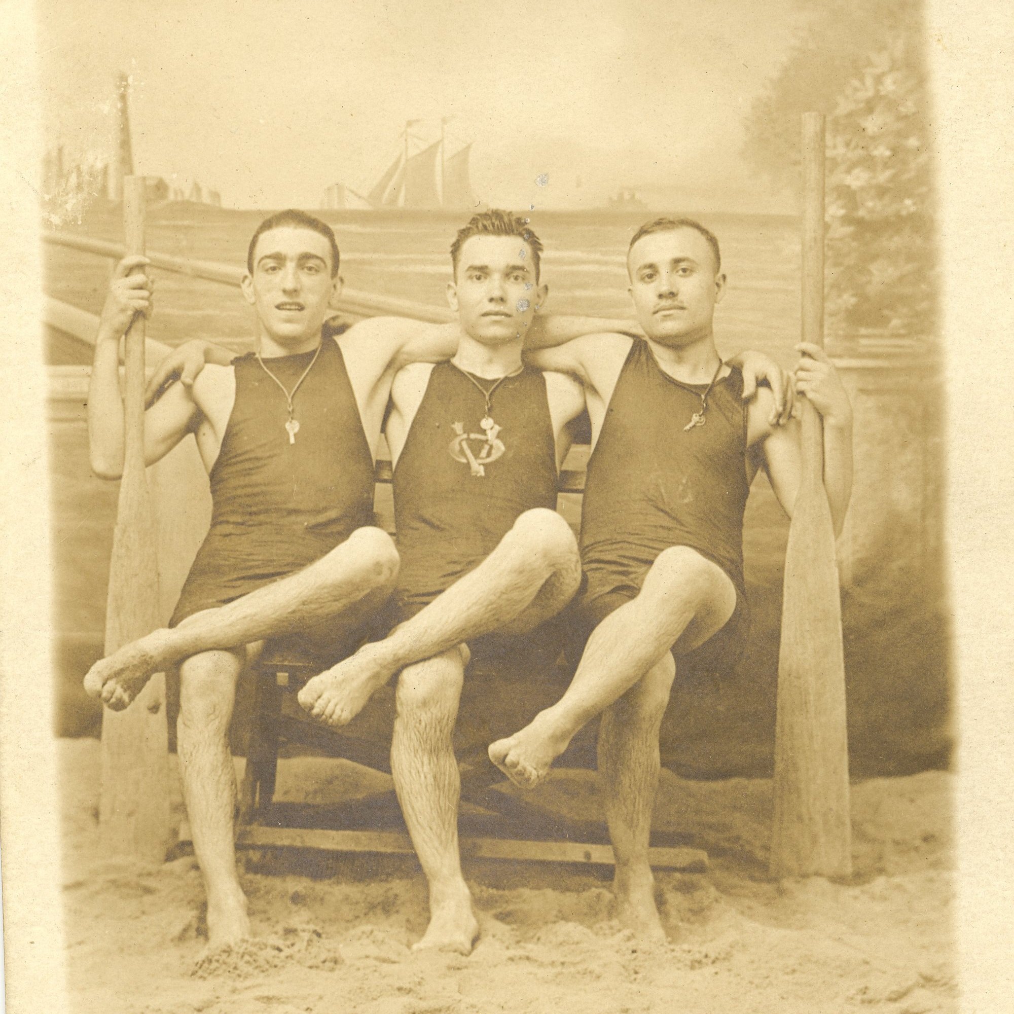 Great Grandfather Donato with Friends