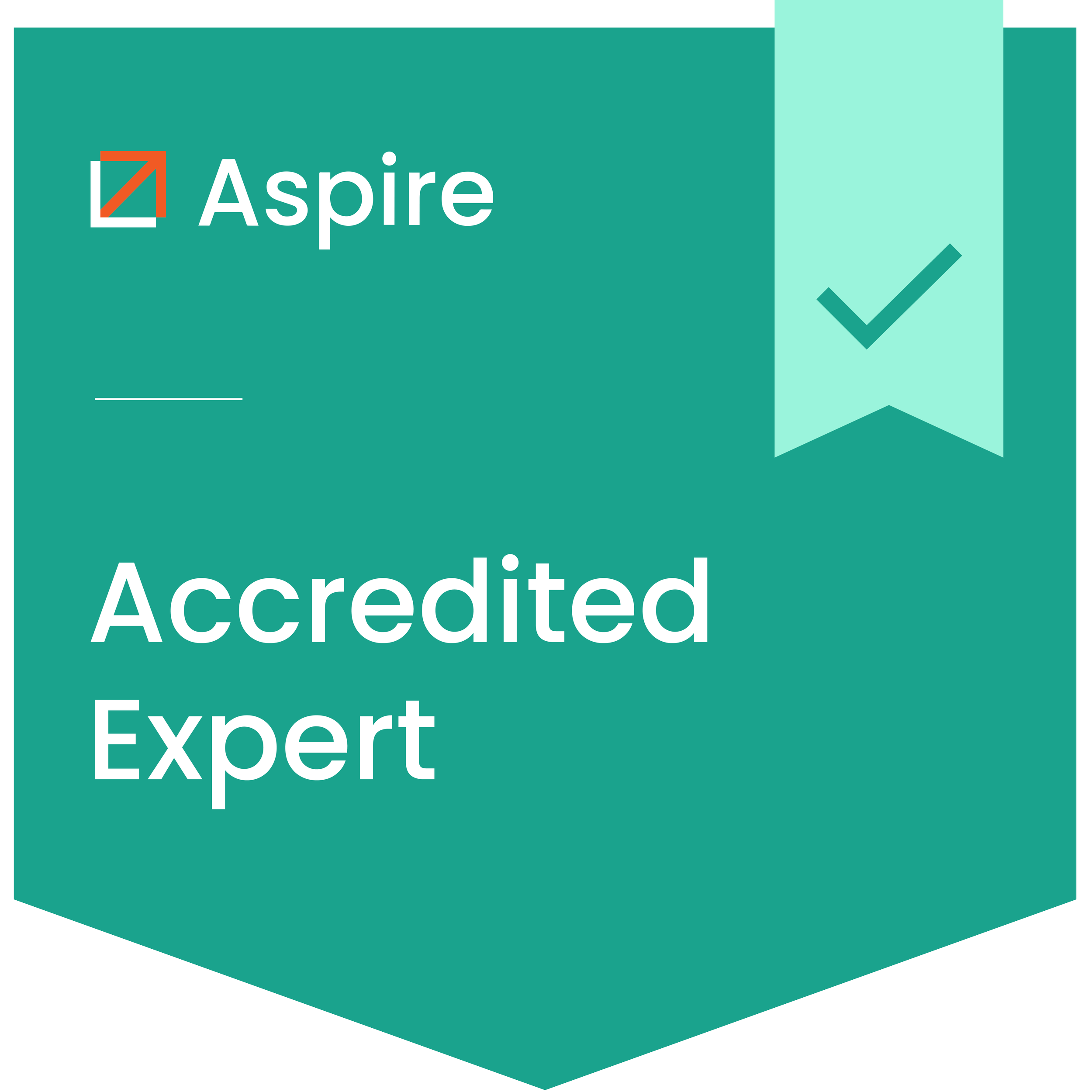 Aspire Accredited Badge