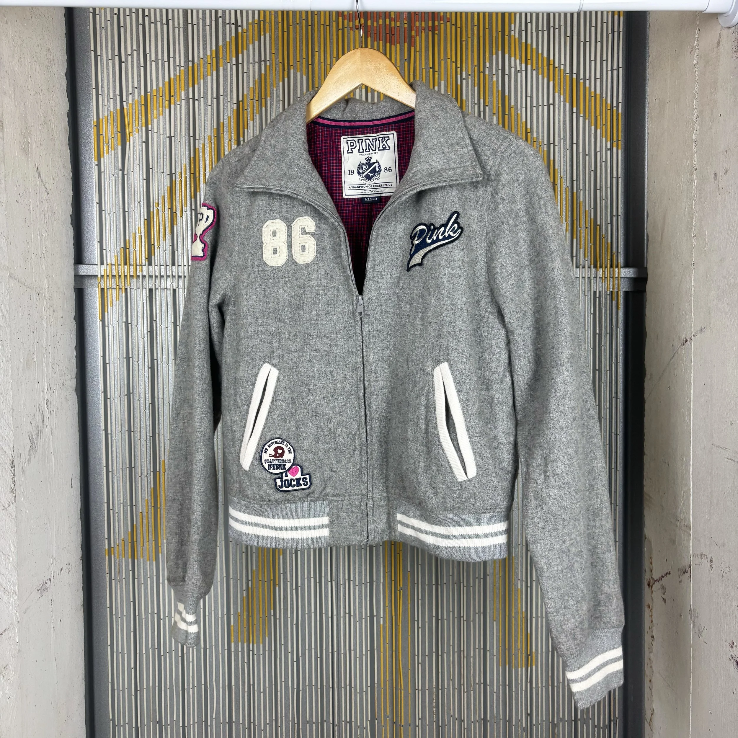 2006 Varsity Jacket by Pink Victoria's Secret  / medium