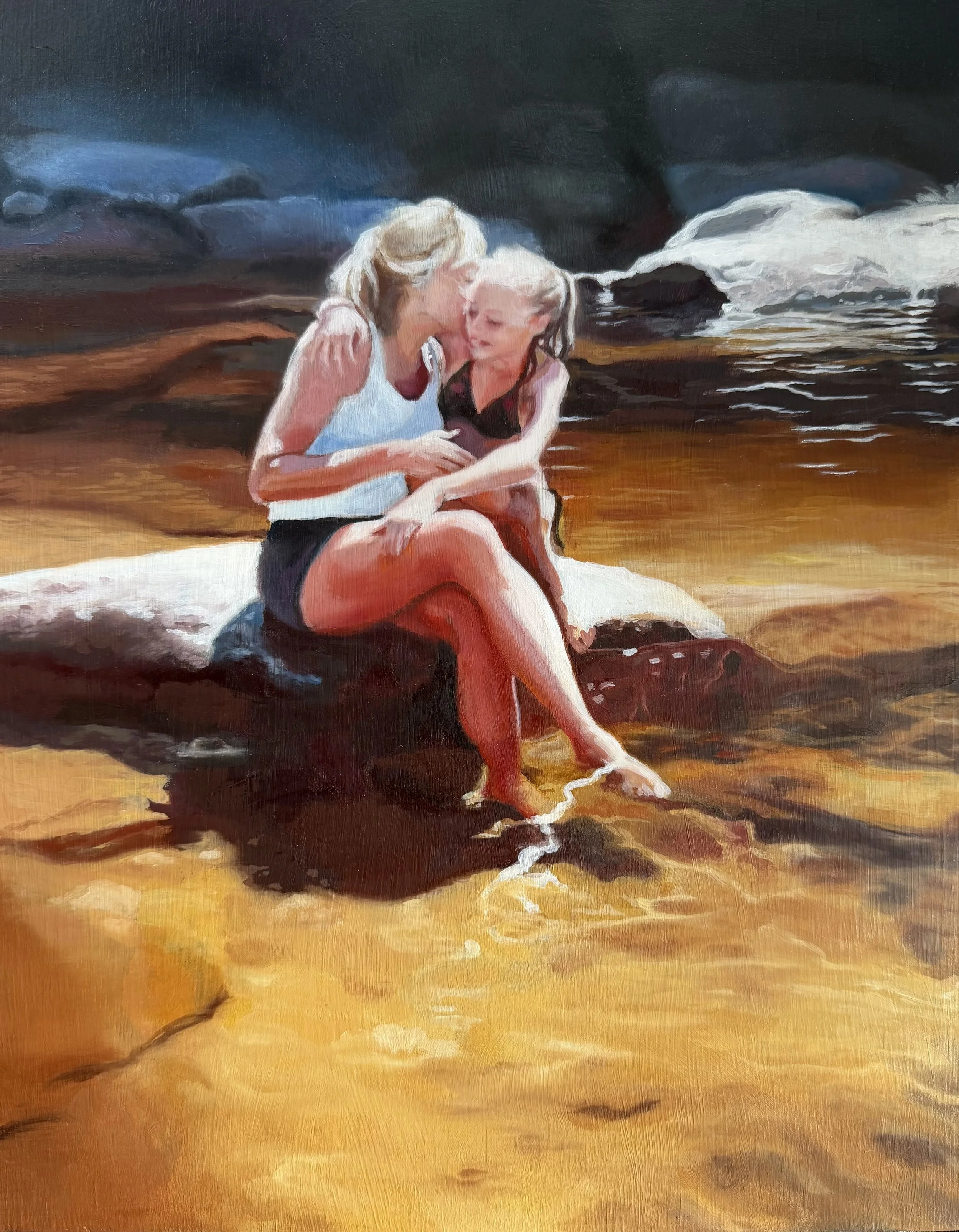 11 in x 14 in
Water mixable oil on board
2025