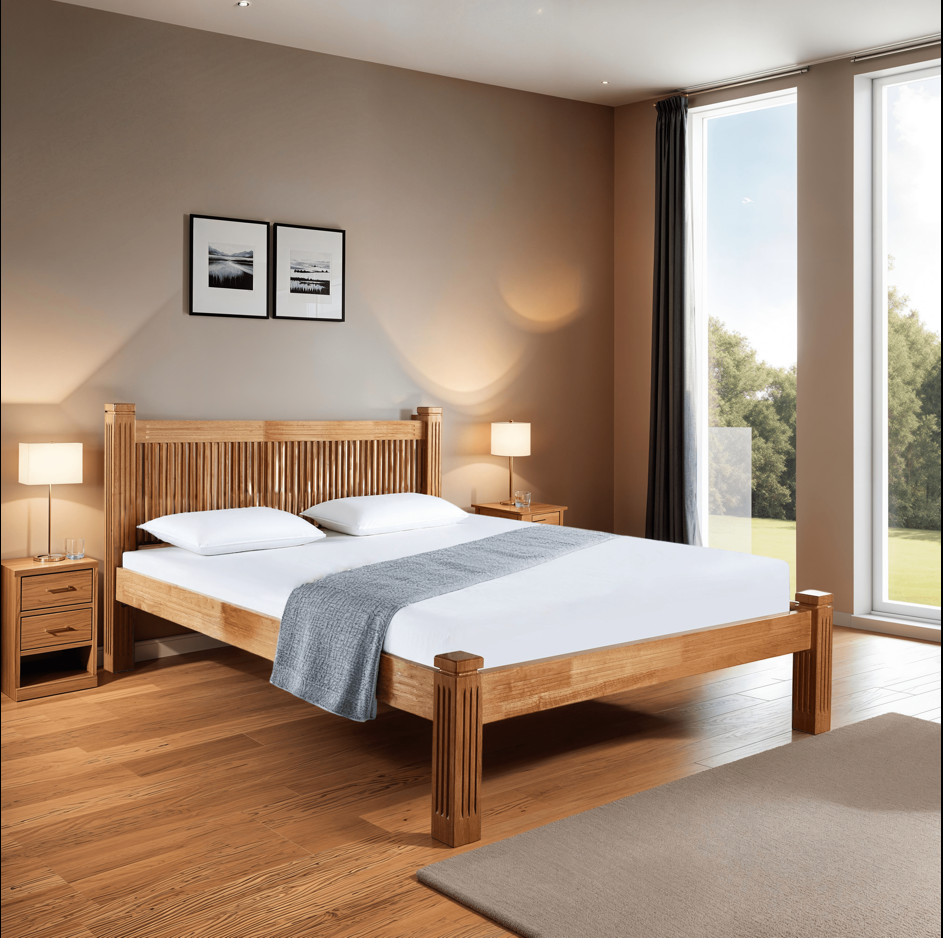 Crowther Distribution Forest Wooden Bed