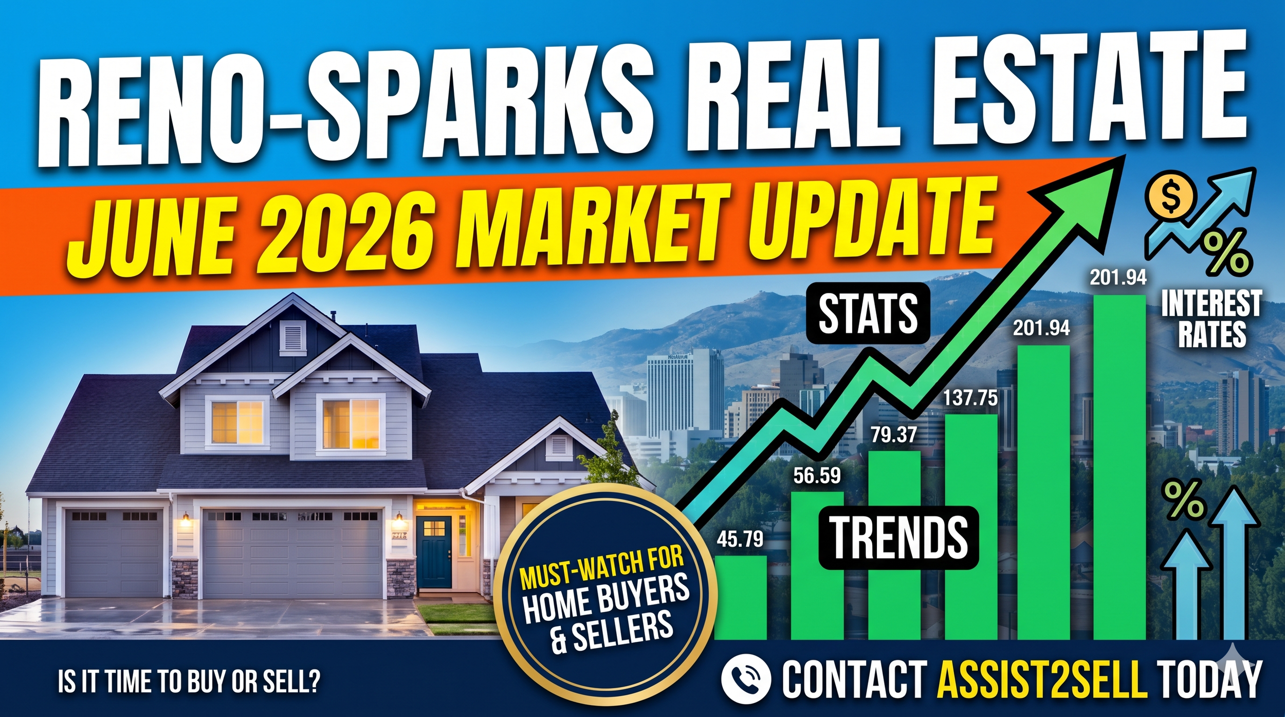 June 2026 Reno-Sparks Real Estate Market Update: Inventory Is Tight, But Price Range Matters