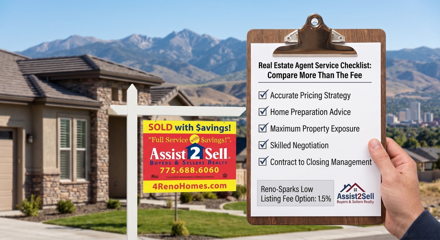 A 1.5% Listing Fee Sounds Good—But What Services Should You Expect In The Reno-Sparks Area?